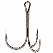 Фото крючок-тройник condor round treble hook №1 bn (50 шт./упак)