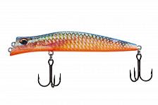 Фото воблер kyoda pocky minnow-100f, длина 100 мм, вес 10,5  гр, цвет p2800 заглубление 0 - 0,2 м.