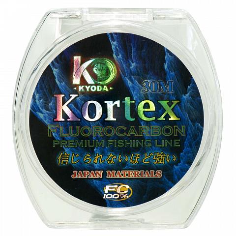 Фото kortex флюорокарбон d-0,20 мм, l-30 м, разрывная нагрузка 3,75 кг (6 шт/упак)