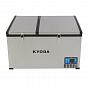 Фото автохолодильник kyoda bcds100, двухкамерный, объем 100 л, вес 32 кг