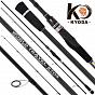Фото спиннинг kyoda world travel, штекер 5 секций, длина 2,70 м, тест 7-35 гр, carbon t-30