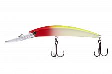 Фото воблер kyoda pelipper minnow-110f, длина 110 мм, вес 16,5  гр, цвет p861 заглубление 0- 3 м.
