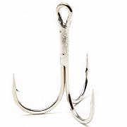 Фото крючок-тройник condor round treble hook №1 n (50 шт./упак)