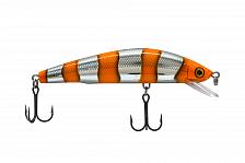 Фото воблер kyoda miracle minnow-105f, длина 10,5 см, вес 18,5 гр, цвет p757, заглубление 0,6-1,2 м.