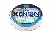 Фото леска kyoda xenon 3d, d - 0,181 мм, длина 100 м, разрывная нагрузка 3,45 кг (10 шт/упак)