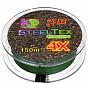 Фото steeltex green 4x d-0,105 мм, l-150 м, цвет зеленый, разрывная нагрузка 6,15 кг