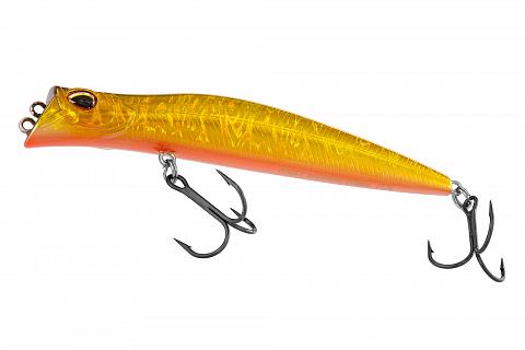 Фото воблер kyoda pocky minnow-100f, длина 100 мм, вес 10,5  гр, цвет p1040 заглубление 0 - 0,2 м.