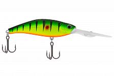 Фото воблер kyoda sharp minnow-85f, длина 8,5 см, вес 17,5 гр, цвет p1657, заглубление 3,6-4,5 м
