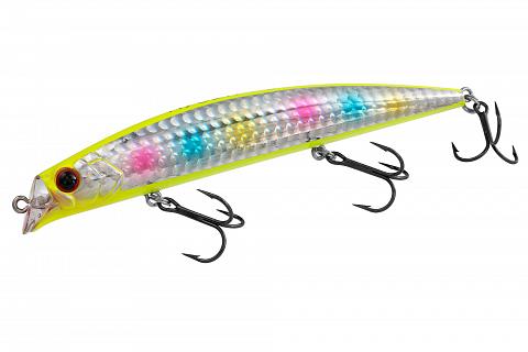 Фото воблер kyoda veron minnow-120f, длина 120 мм, вес 17  гр, цвет p2206, заглубление 0,1-0,6 м