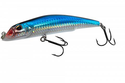 Фото воблер kyoda shark minnow-90f, длина 9 см, вес 12.0 гр, цвет p299, заглубление 0,3-0,7м.