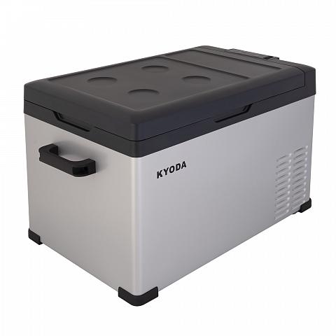 Фото автохолодильник kyoda cs30, однокамерный, объем 30 л, вес 12,9 кг