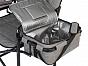 Фото кресло складное кемпинговое "kyoda", откидной столик, термосумка, р.57*115*98 см, цвет серый