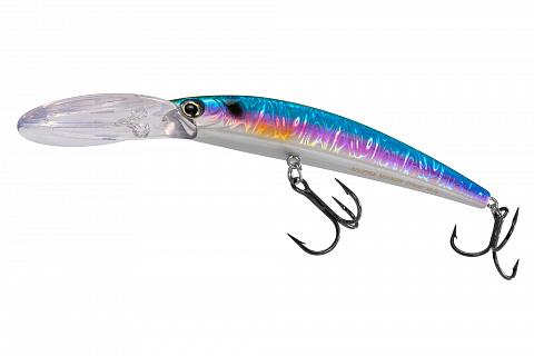 Фото воблер kyoda pelipper minnow-130f, длина 130 мм, вес 24  гр, цвет p1038 заглубление 1- 4 м.