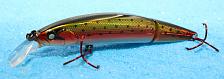 Фото wounded minnow(wmw90) размер 90 мм, вес 10.0 гр, заглубление 0 - 1,5 м цвет 169
